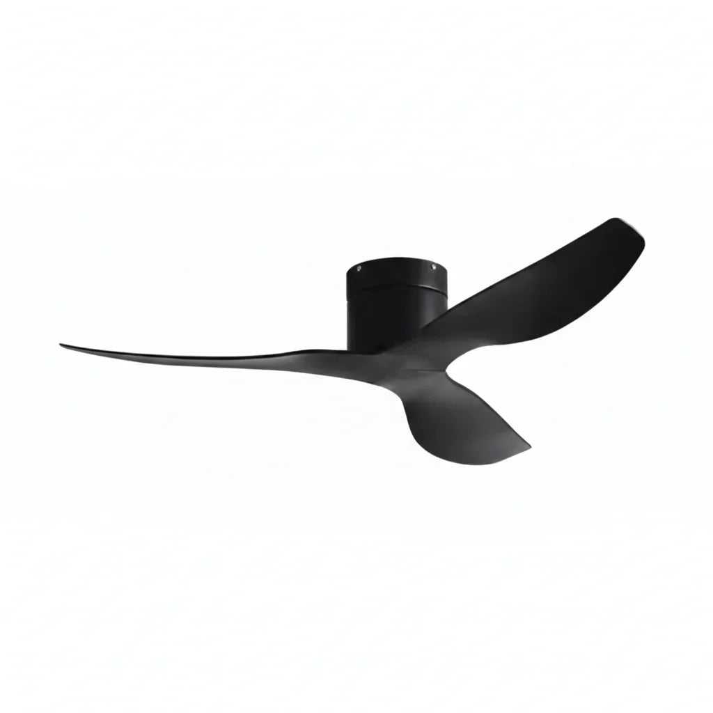 Onyx | Ultraflacher Ventilator Schwarz und ABS Schwarz