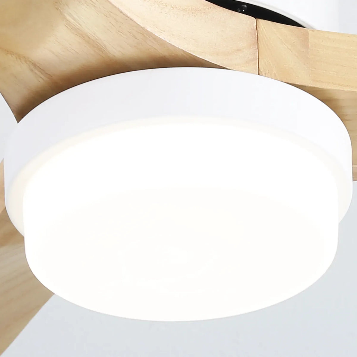 Miami | Deckenventilator 132cm Aura - Flügel Holz & LED integriert