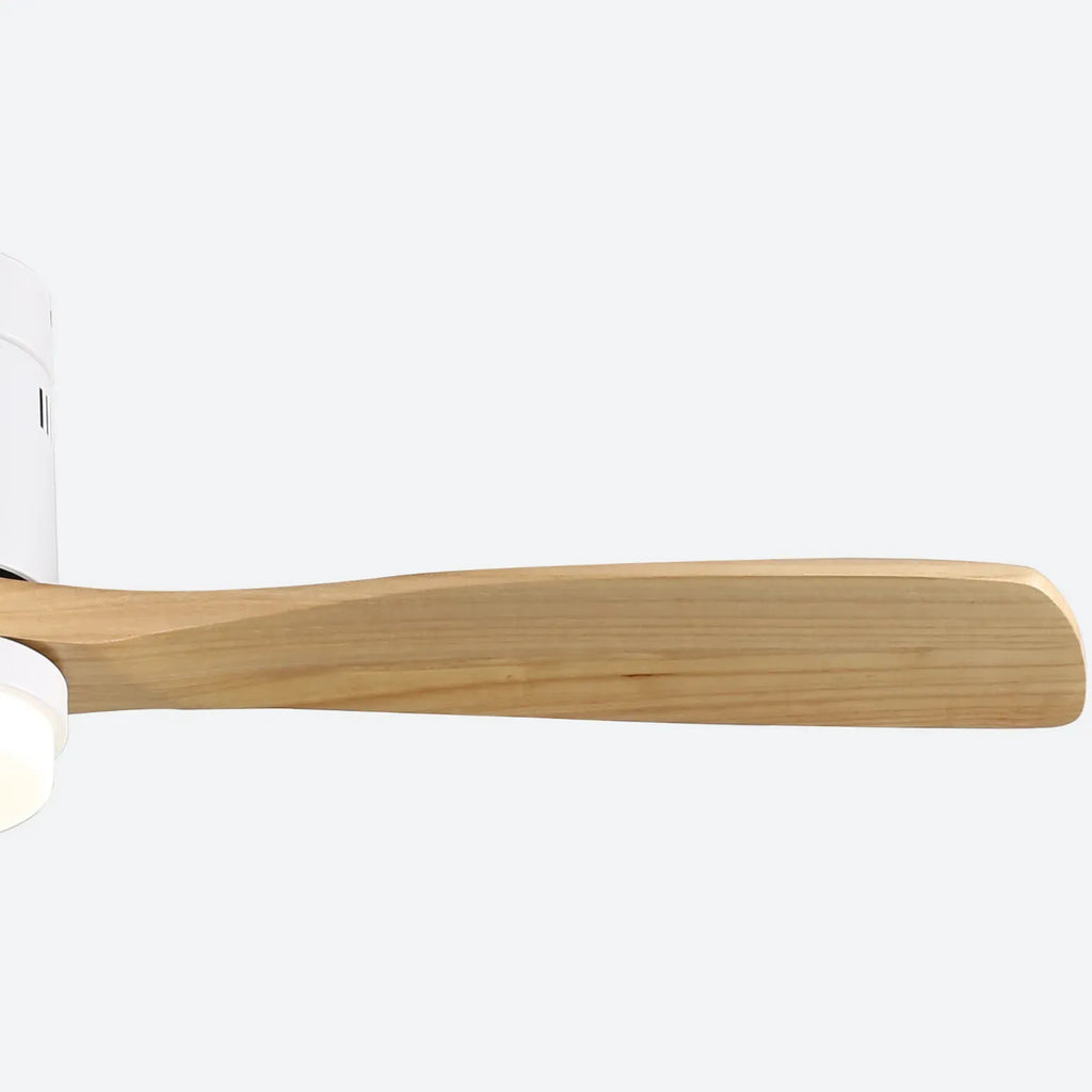 Miami | Deckenventilator 132cm Aura - Flügel Holz & LED integriert