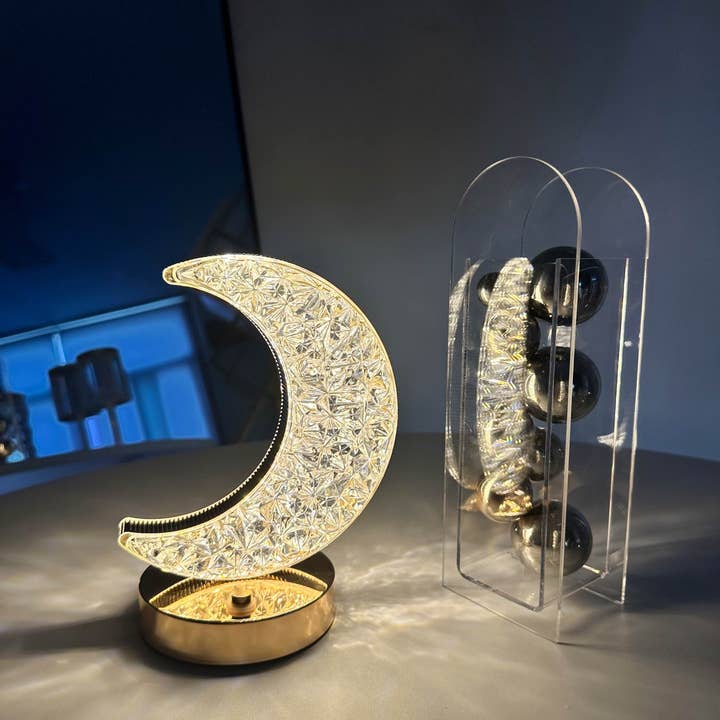 Nachttischlampe Mond