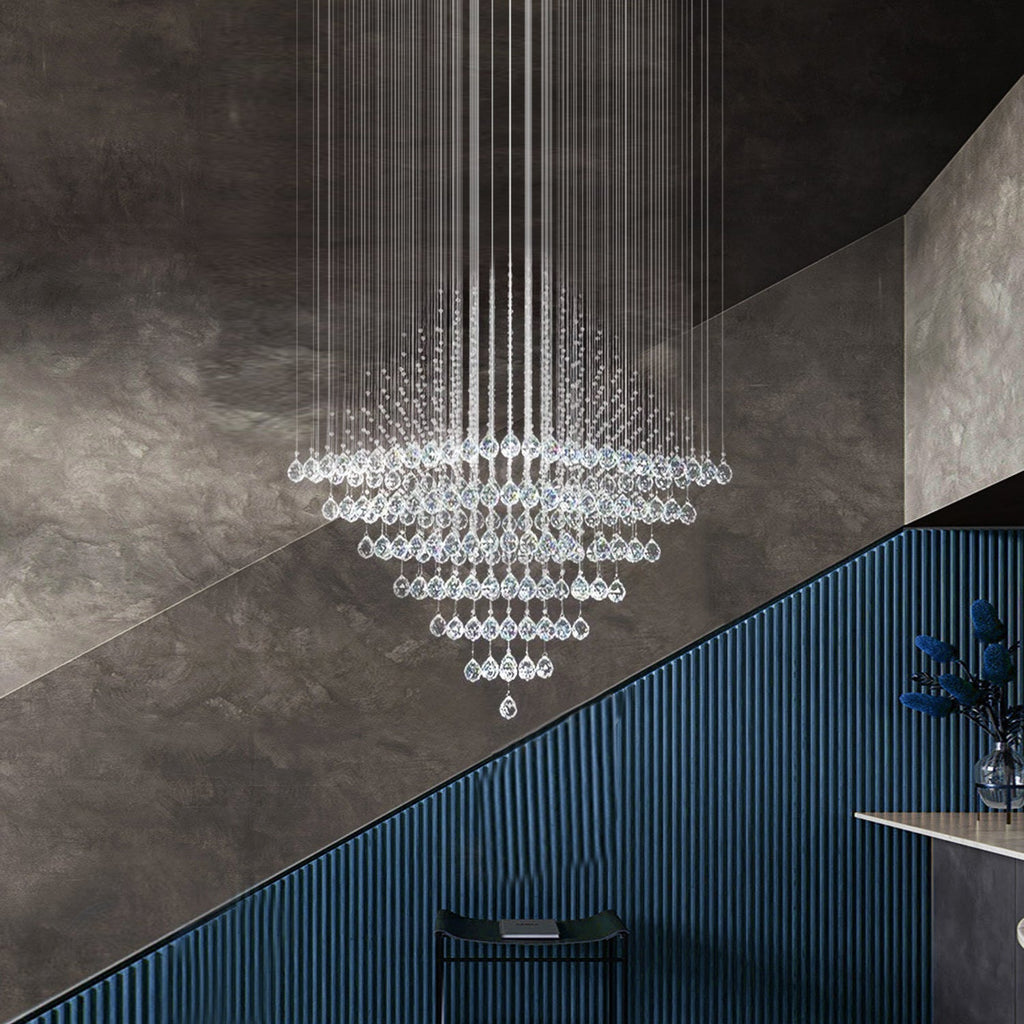 Kronleuchter Diamant Kristall Silber