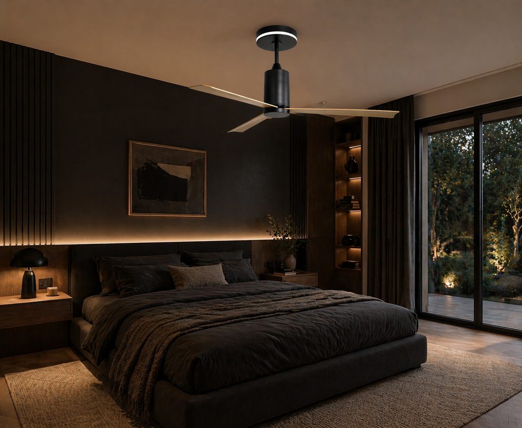 Nexus | Moderner Ventilator LED Fernbedienung 132 cm