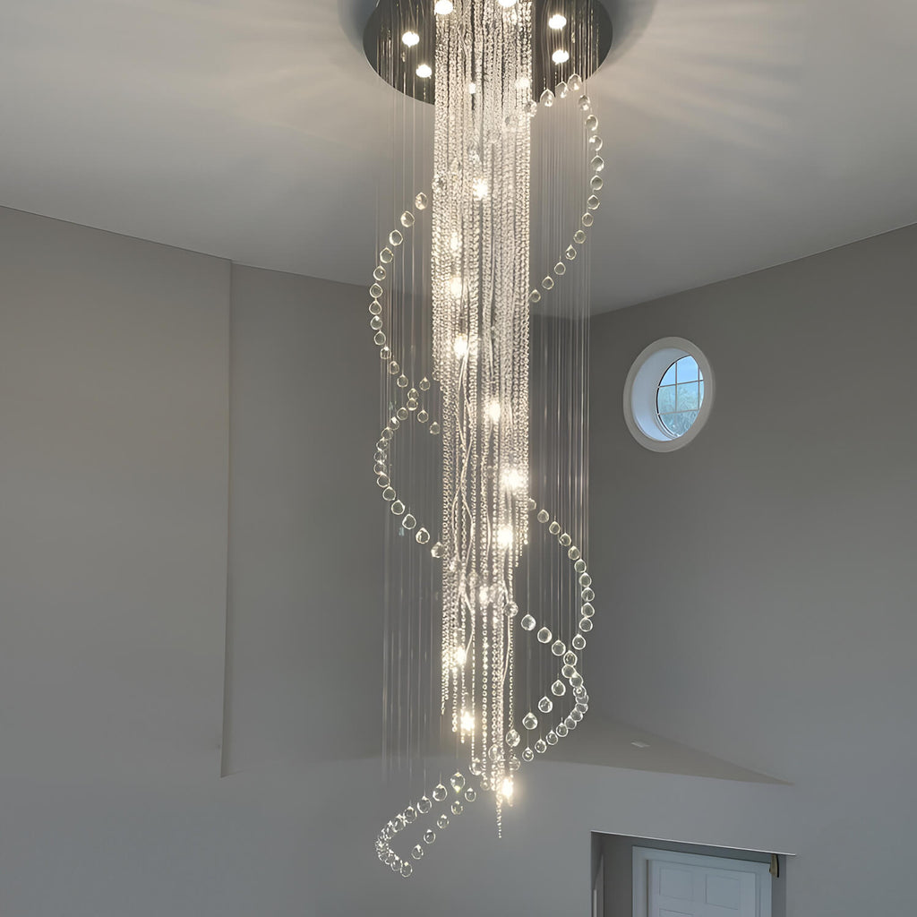 Kronleuchter Doppel Spirale Hohe Decken