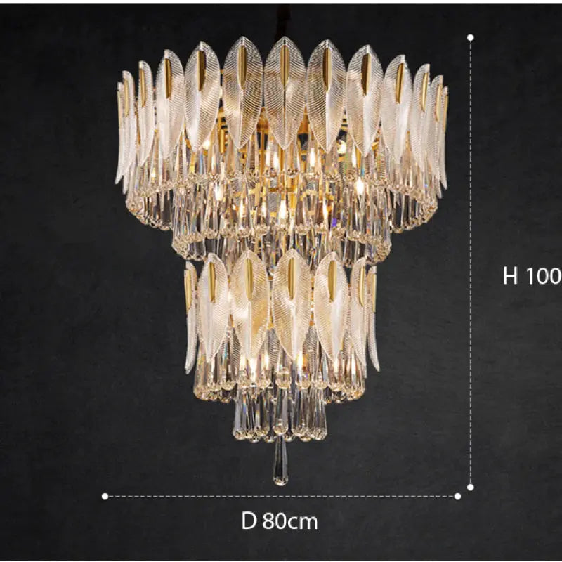 Kronleuchter Pendelleuchte aus Kristall Elegant