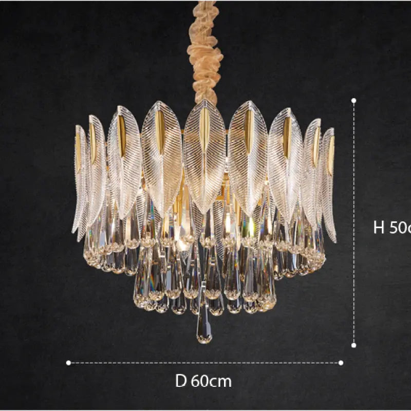 Kronleuchter Pendelleuchte aus Kristall Elegant