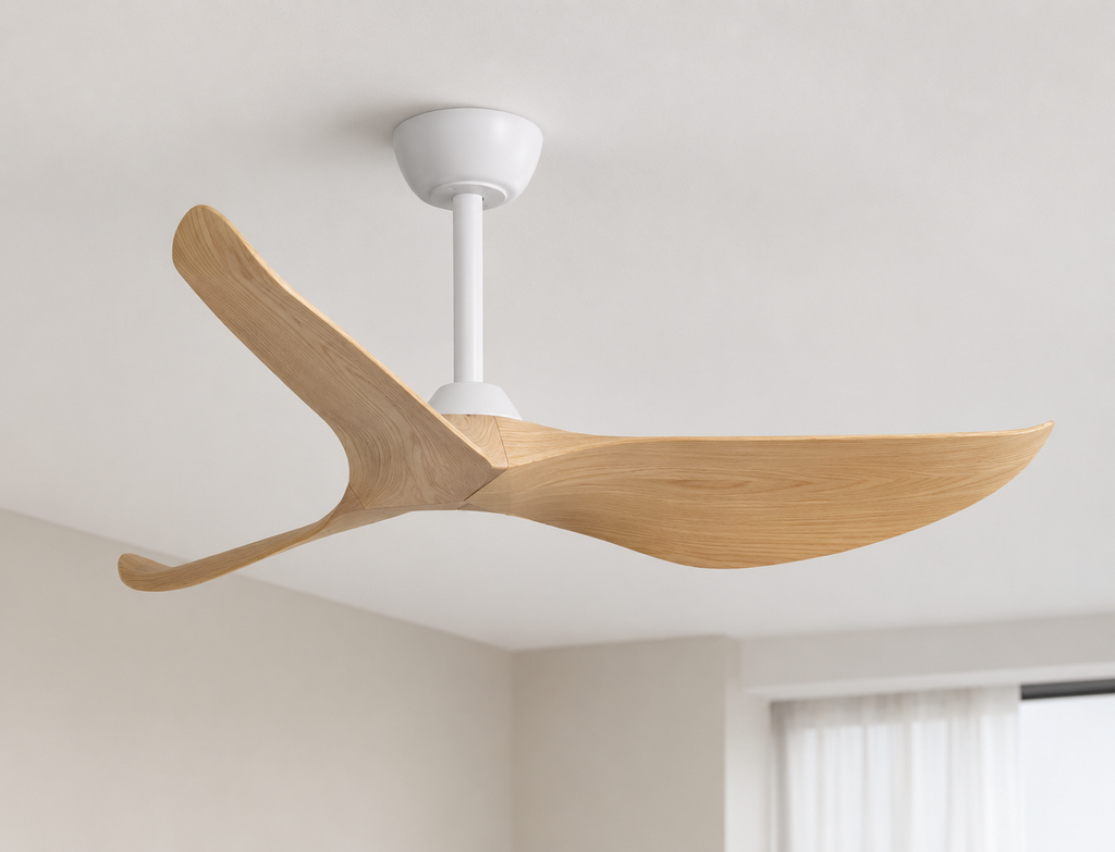 California | 132 cm mit Flügel Ausführung Holz Motor DC Niedriger Verbrauch