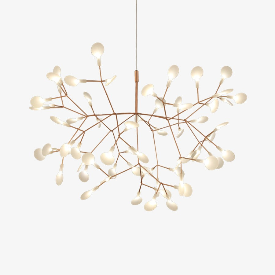 Pendelleuchte LED Design Baum modern Kupfer oder Schwarz