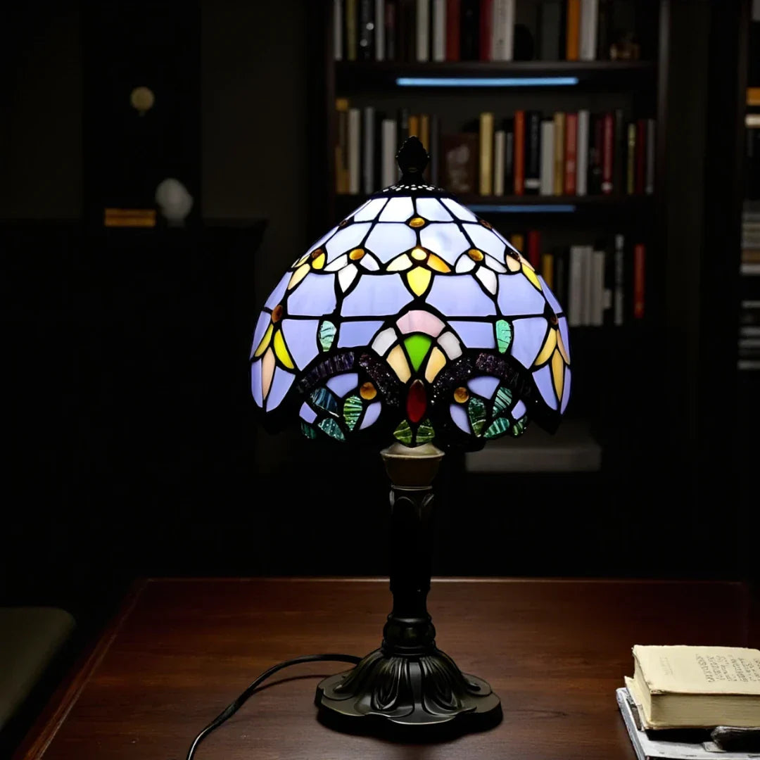 Nachttischlampe Tiffany Aurore