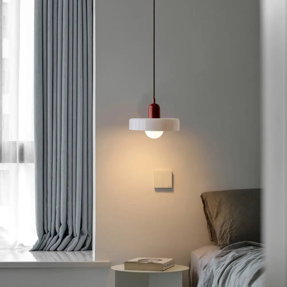 Pendelleuchte aus Glas Farbig Mellan