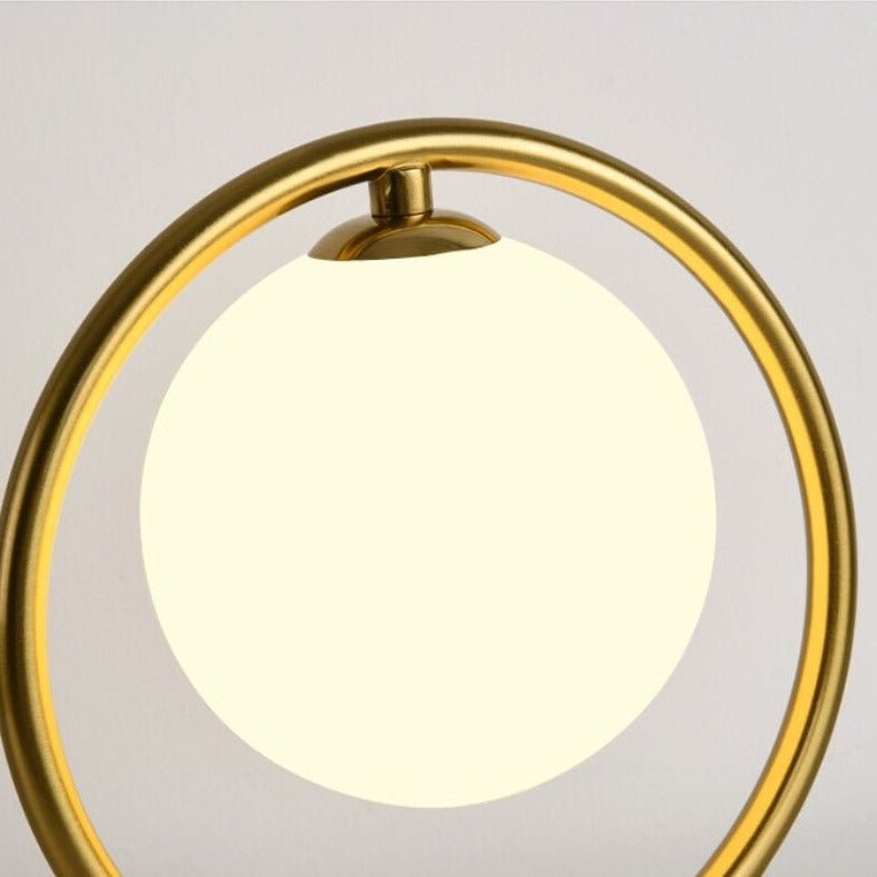Nachttischlampe Kugel