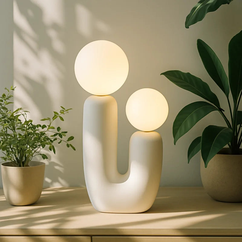 Nachttischlampe Kaktus