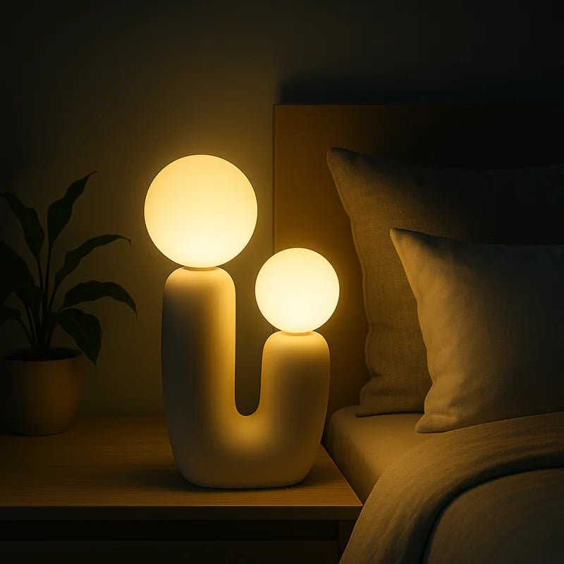 Nachttischlampe Kaktus