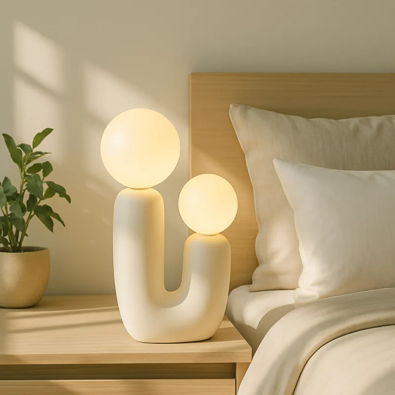 Nachttischlampe Kaktus
