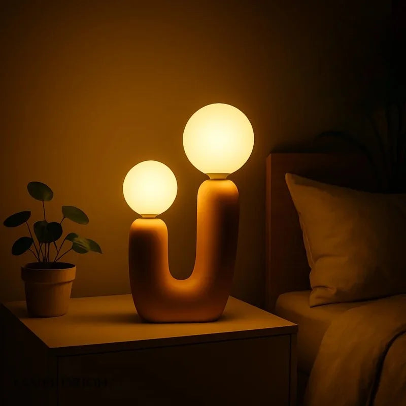 Nachttischlampe Kaktus