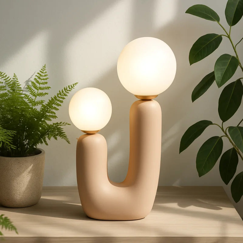 Nachttischlampe Kaktus
