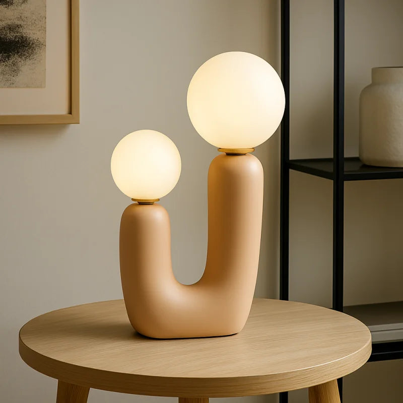 Nachttischlampe Kaktus
