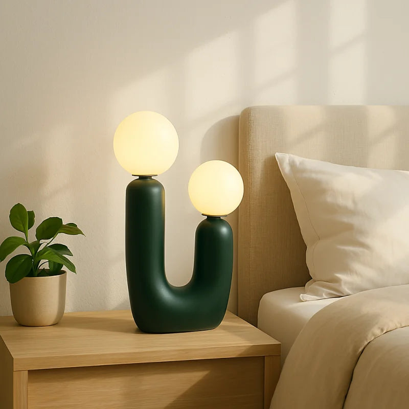 Nachttischlampe Kaktus