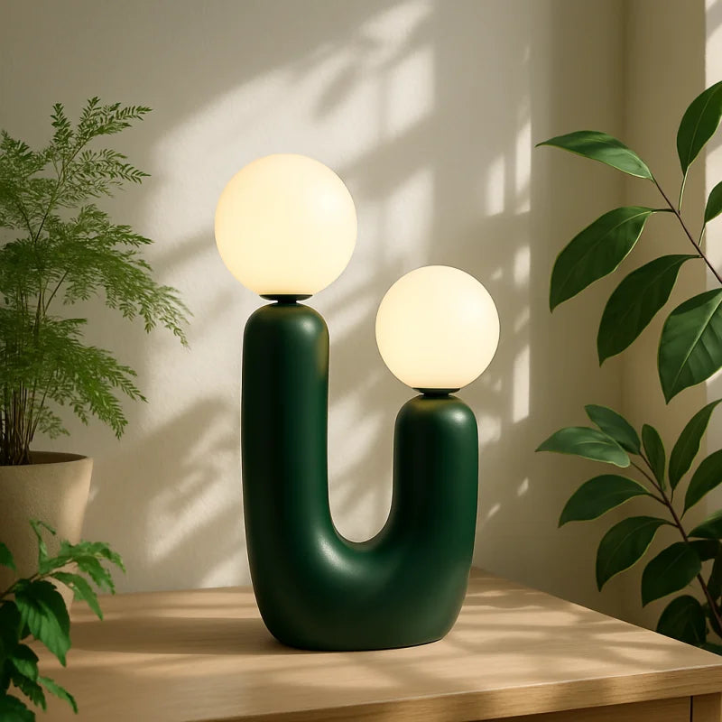 Nachttischlampe Kaktus