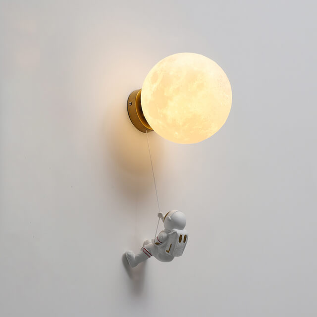 Nachttischlampe Wand Astronaut