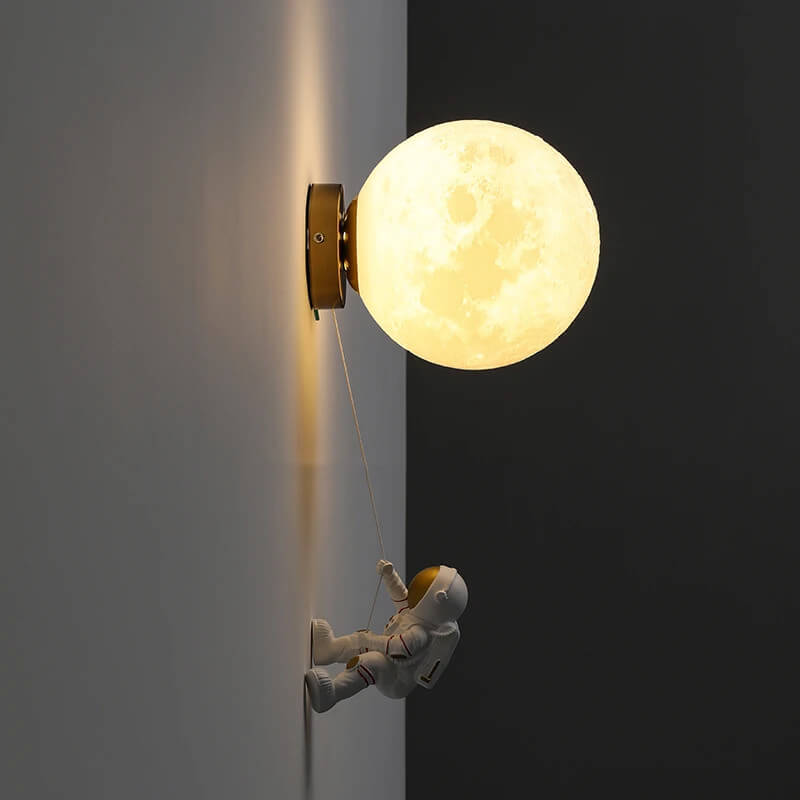Nachttischlampe Wand Astronaut
