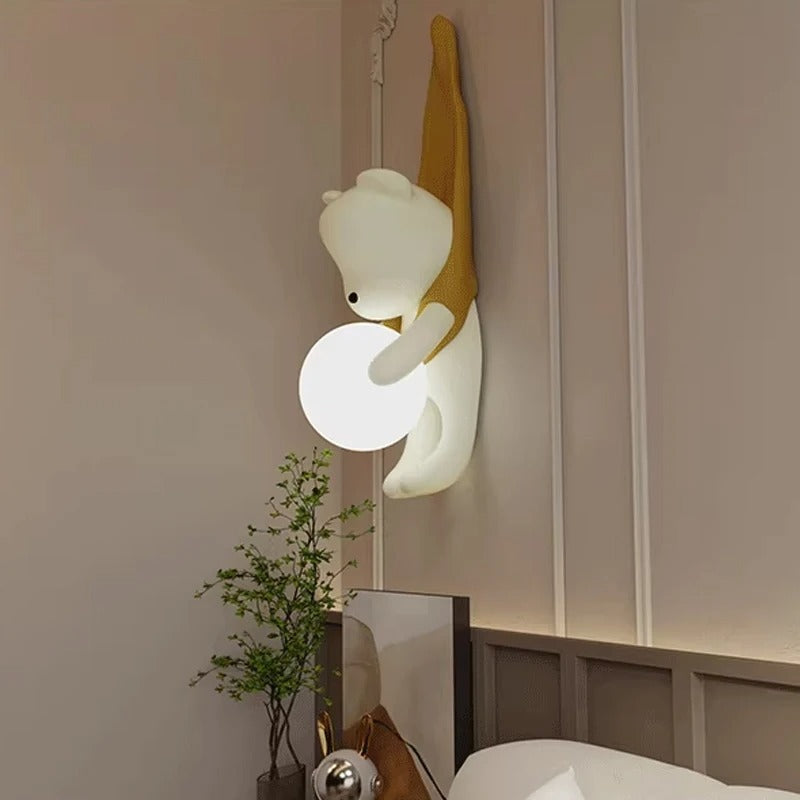 Nachttischlampe Wand Design
