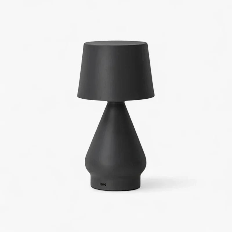 Nachttischlampe Terrakotta
