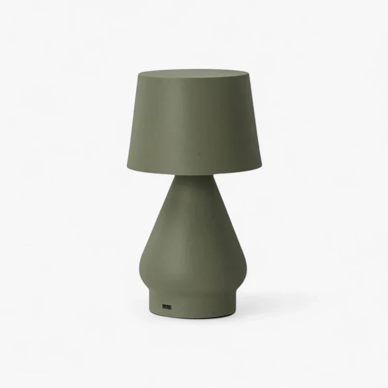 Nachttischlampe Terrakotta