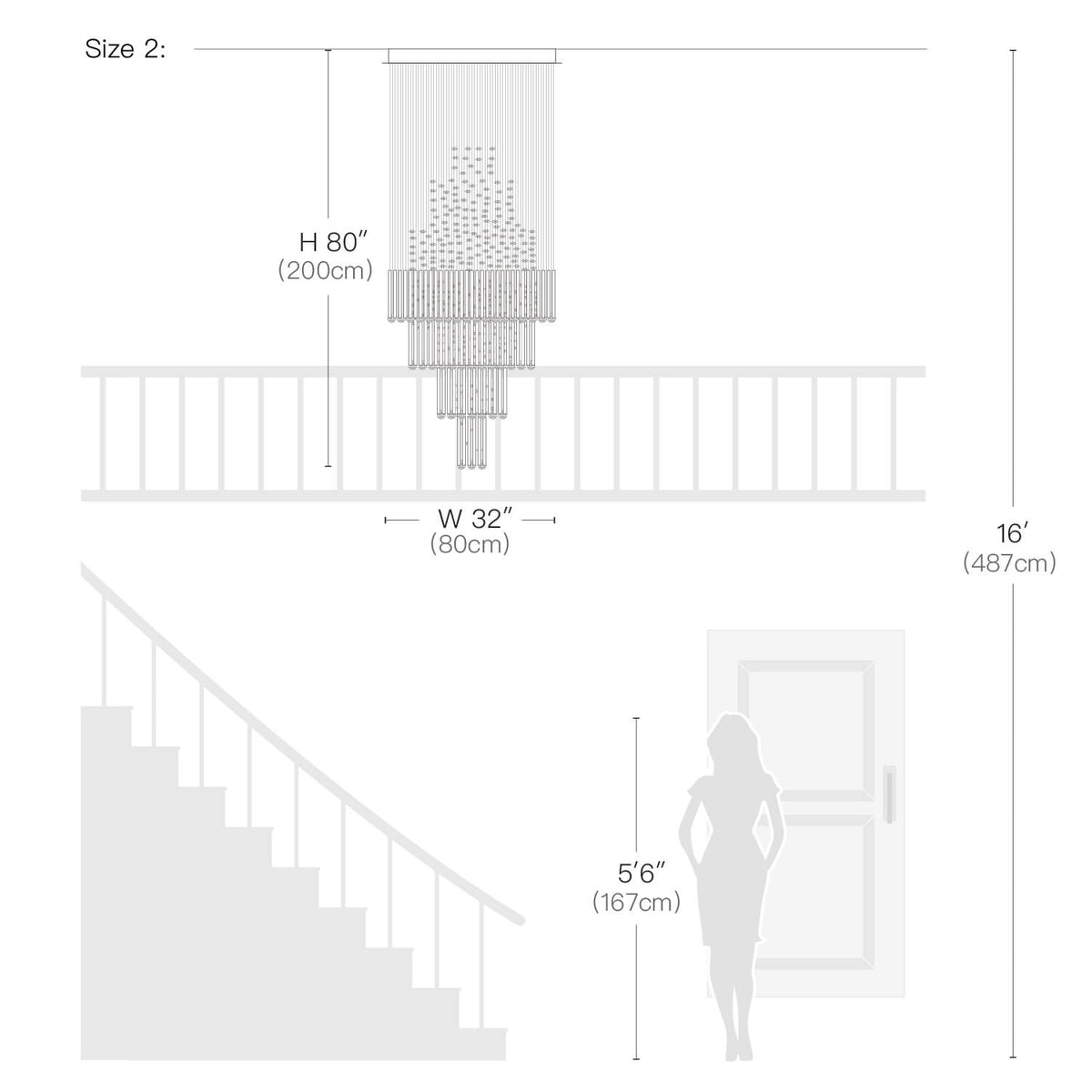 Kronleuchter Quadratisch Kristall Wohnzimmer