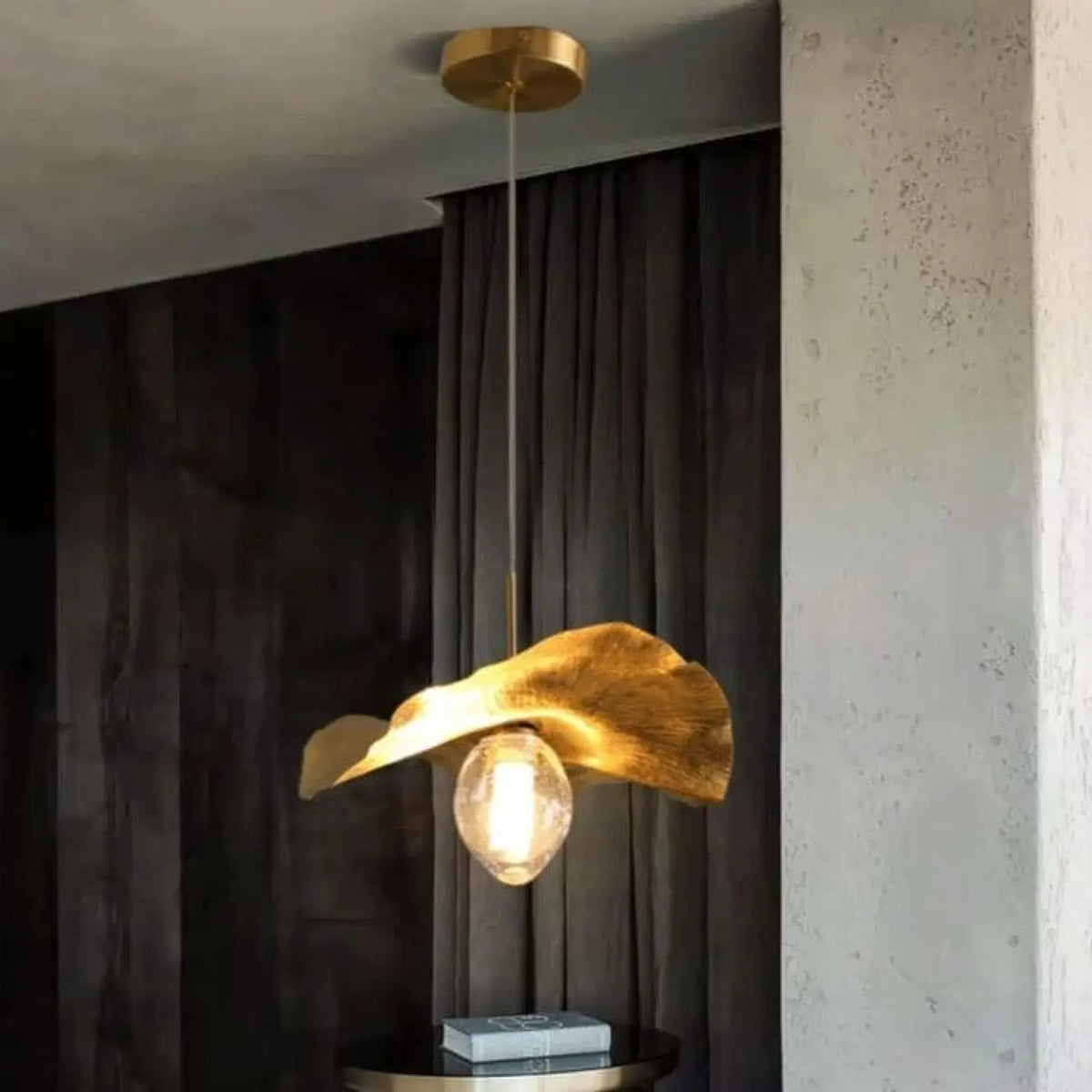 Pendelleuchte Traube Gold für Treppenhaus und Wohnzimmer