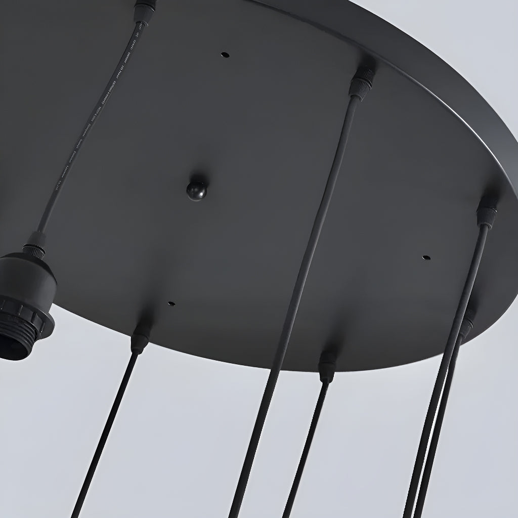 Kronleuchter Spirale Treppenhaus Multi Flammig für Wohnzimmer