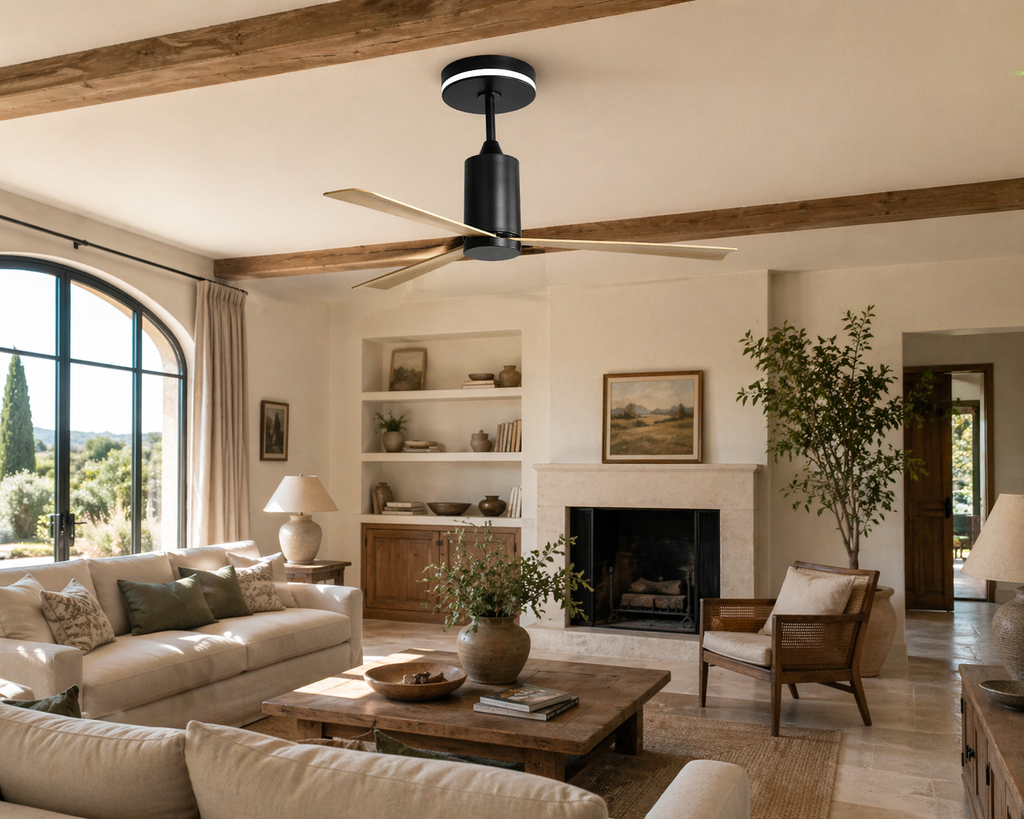 Nexus | Moderner Ventilator LED Fernbedienung 132 cm