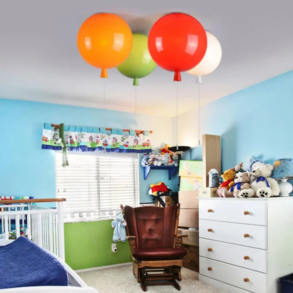 Pendelleuchte Ballon Aufgeblasen für Schlafzimmer Kinder