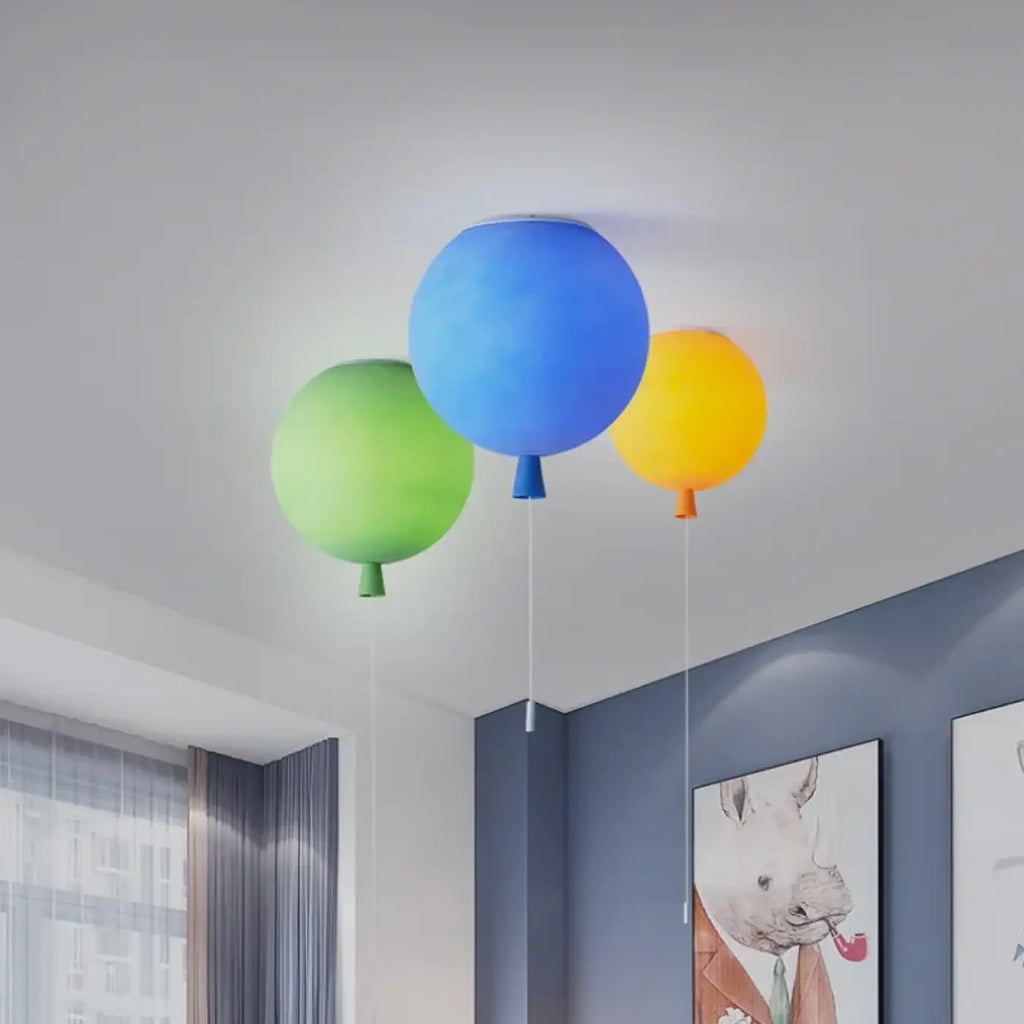 Pendelleuchte Ballon Aufgeblasen für Schlafzimmer Kinder