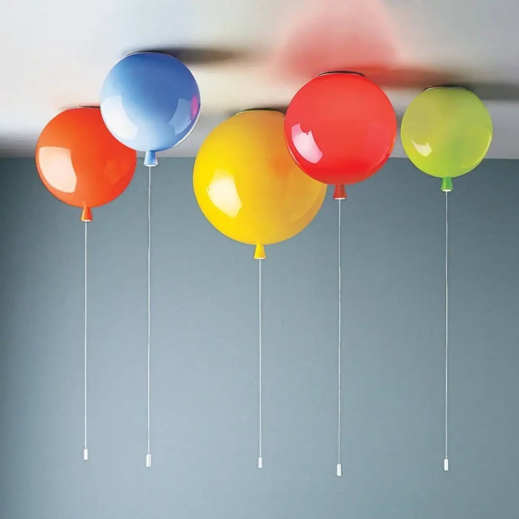 Pendelleuchte Ballon Aufgeblasen für Schlafzimmer Kinder