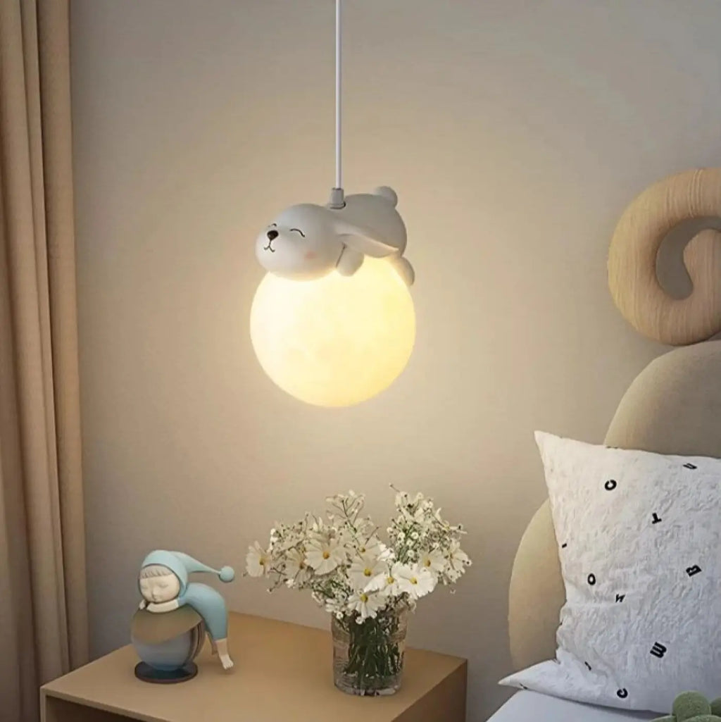 Pendelleuchte Kugeln Tiere für Schlafzimmer Kinder
