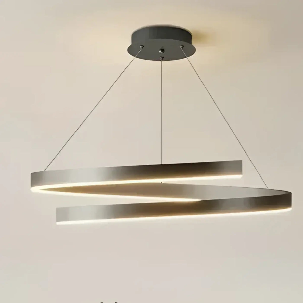 Pendelleuchte LED mit Ringen Leuchtend