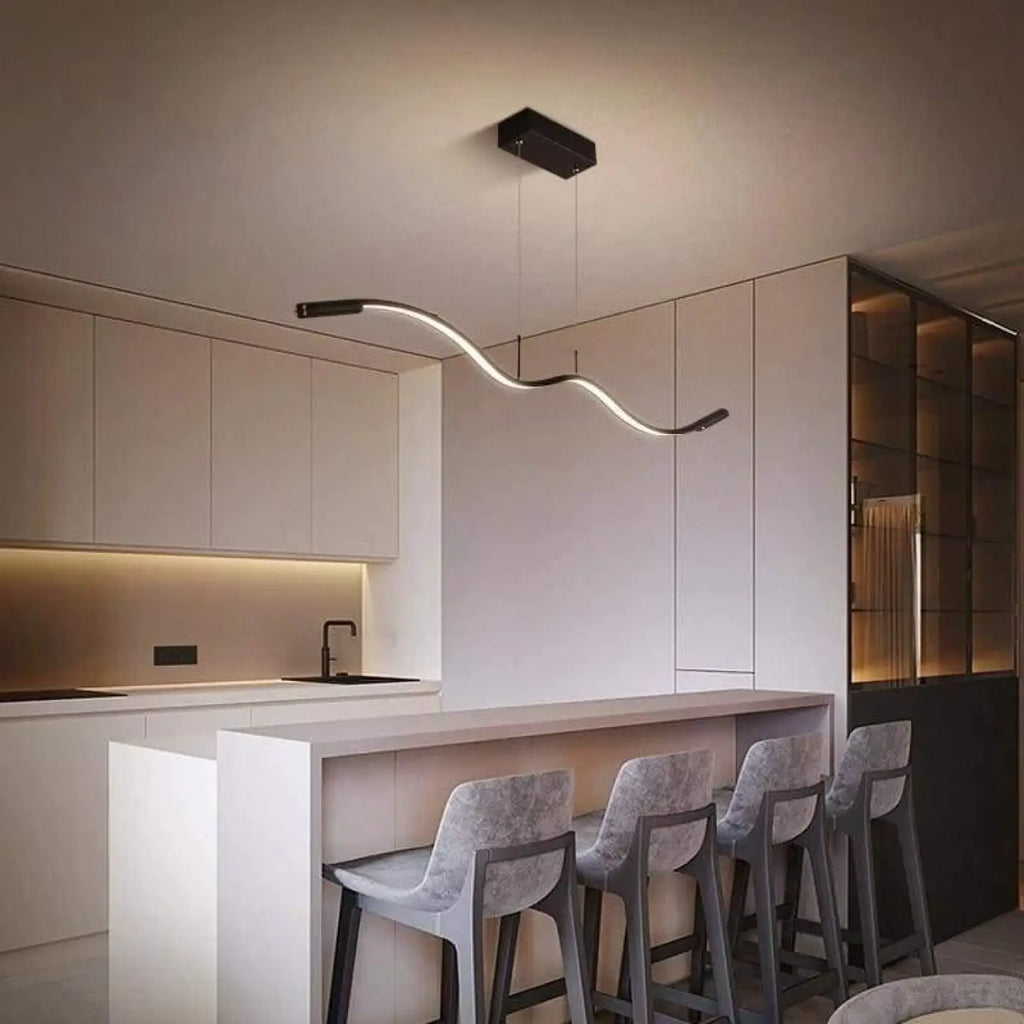 Pendelleuchte Küche Design Linear