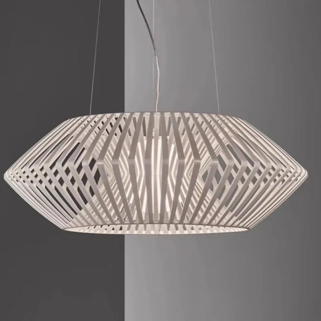 Pendelleuchte Durchbrochen aus Holz für Esszimmer