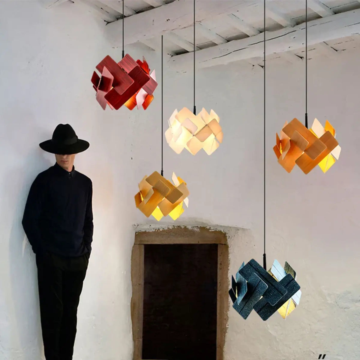 Pendelleuchte Skulptural LED Zeitgenössisch