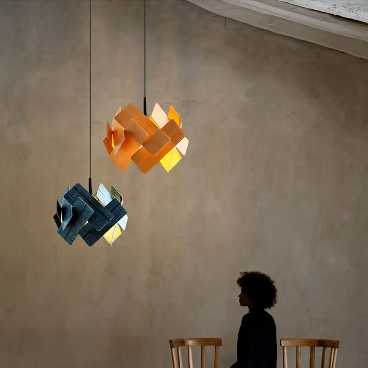 Pendelleuchte Skulptural LED Zeitgenössisch