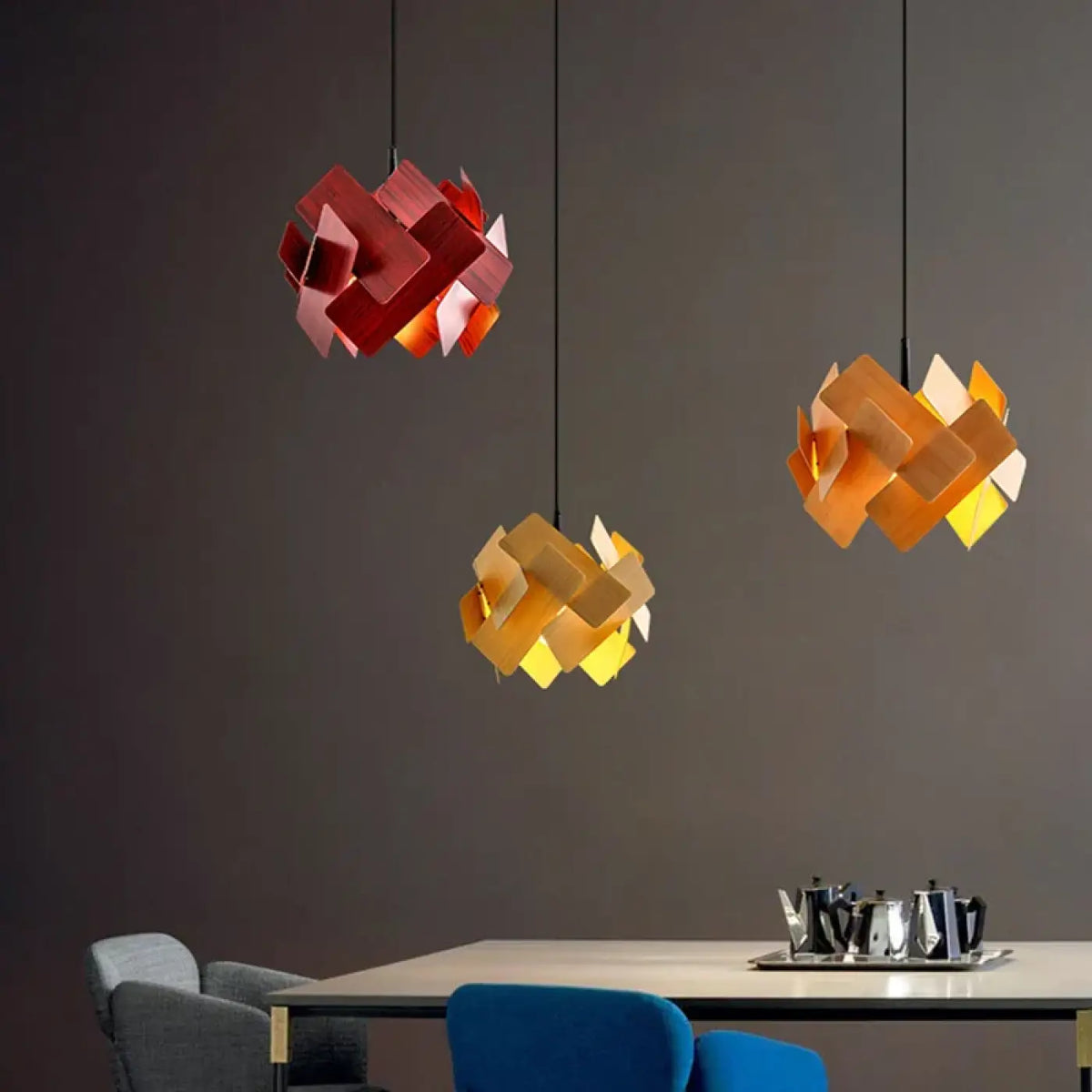 Pendelleuchte Skulptural LED Zeitgenössisch
