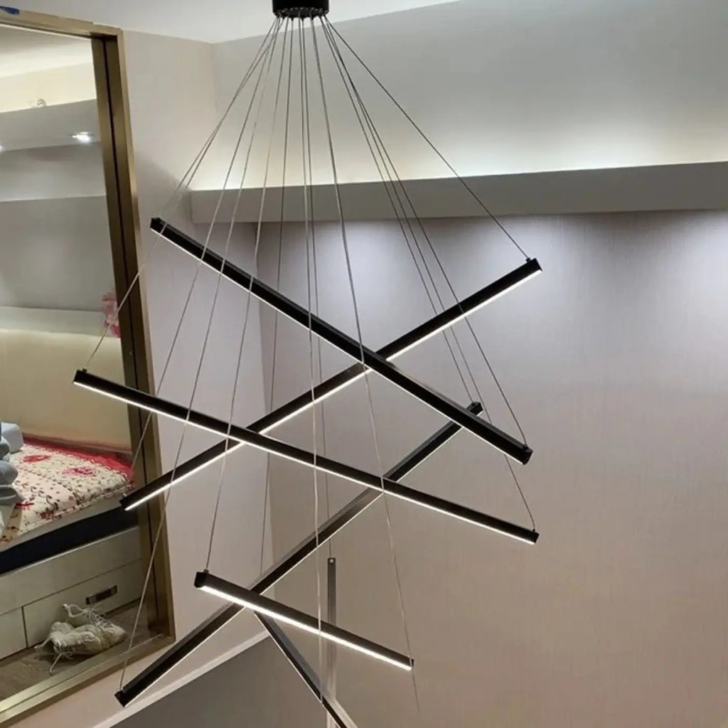 Pendelleuchte Treppenhaus XXL für Hohe Decken