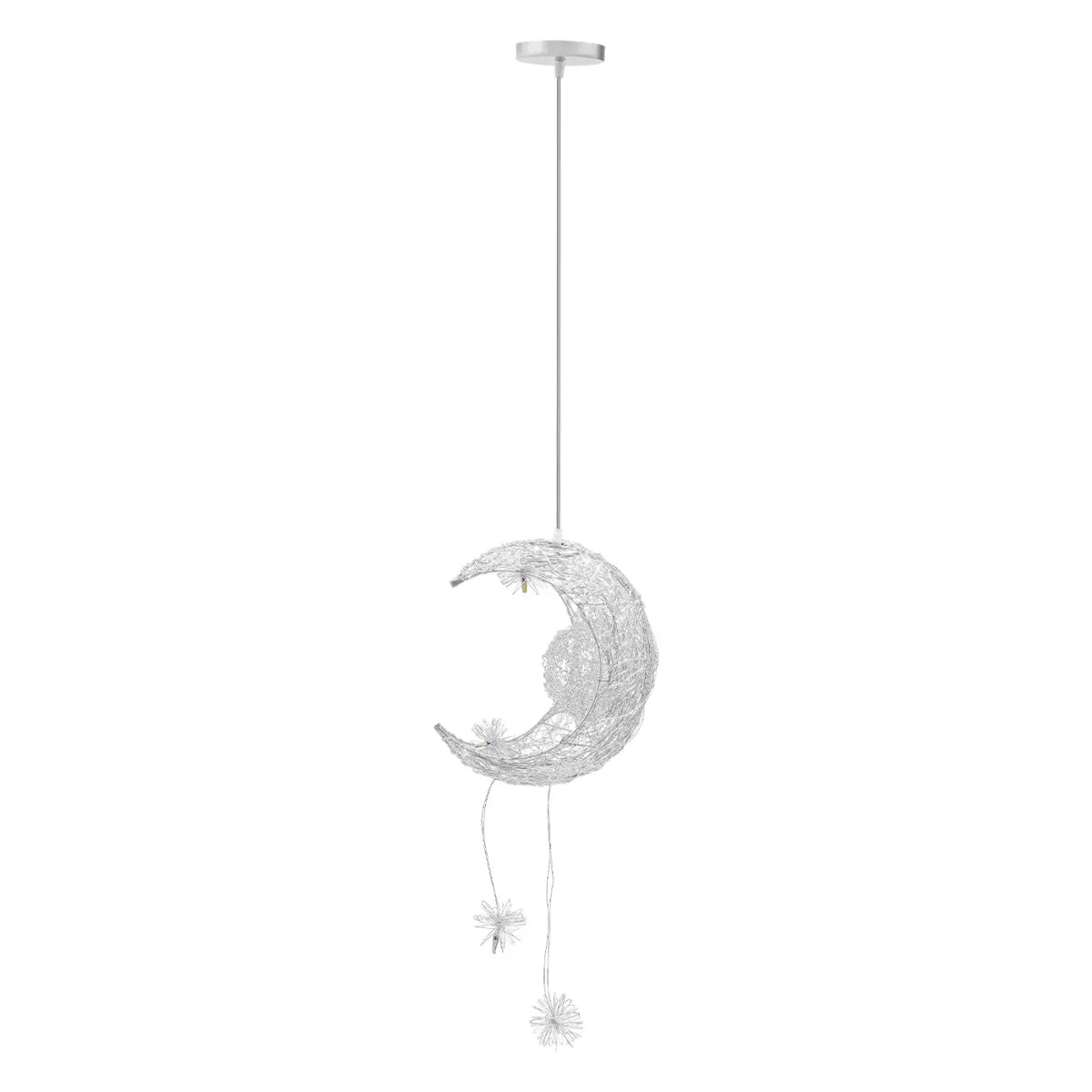 Pendelleuchte Mond Sternen für Schlafzimmer