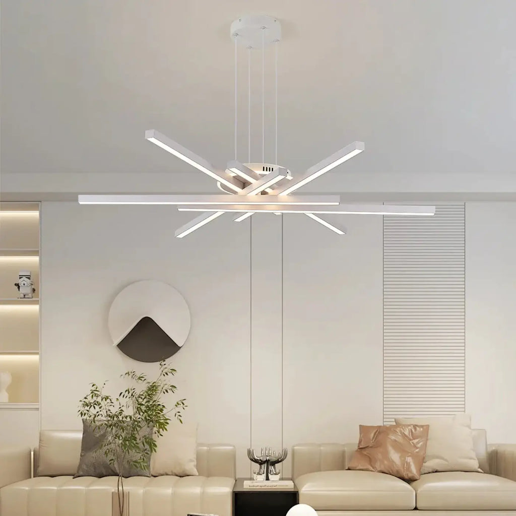 Pendelleuchte LED Gekreuzt für Wohnzimmer Modern