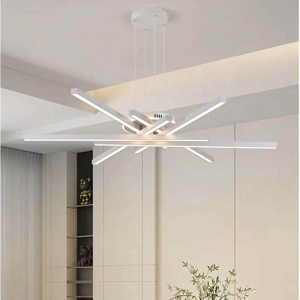 Pendelleuchte LED Gekreuzt für Wohnzimmer Modern