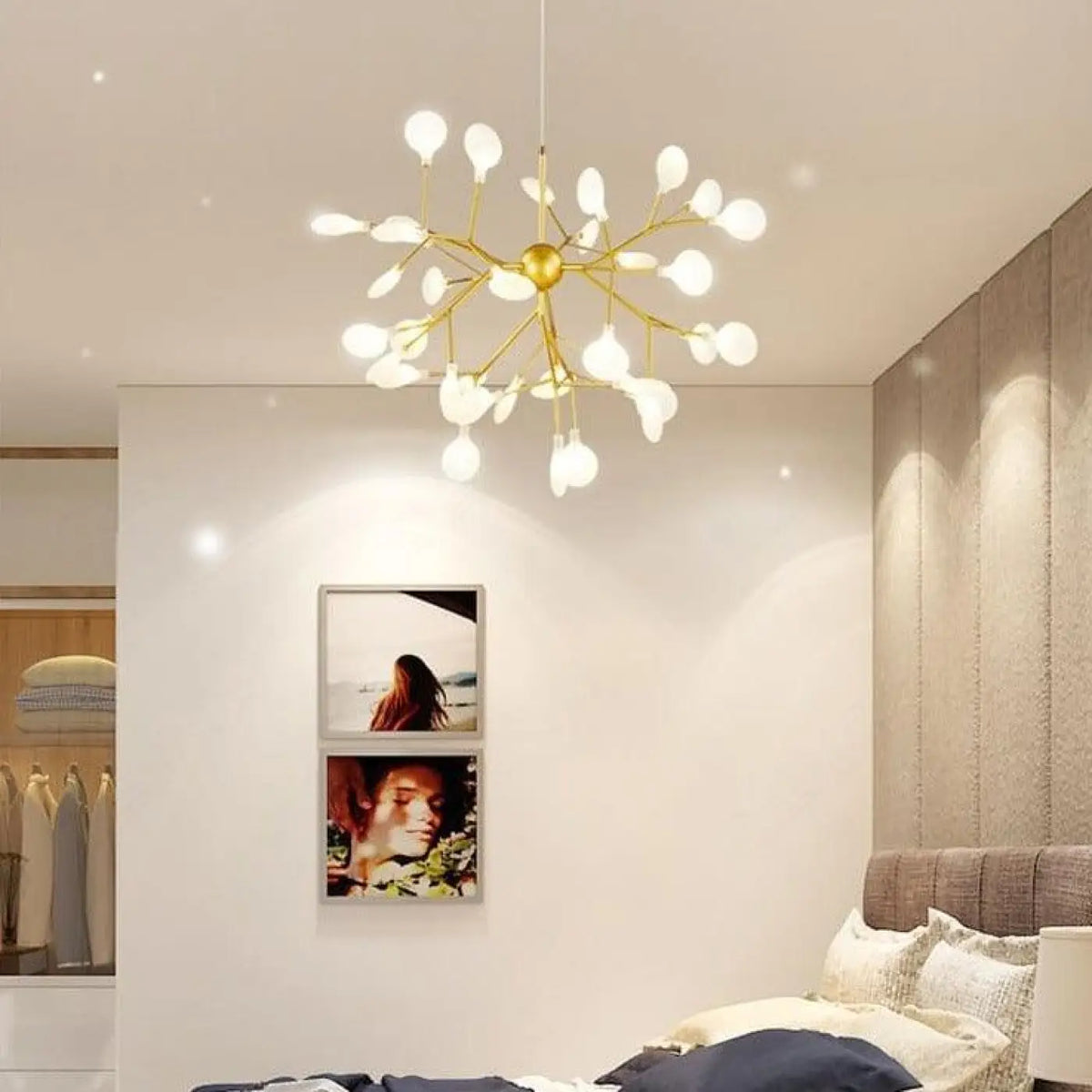 Pendelleuchte Baum Modern mit Zweigen Leuchtend
