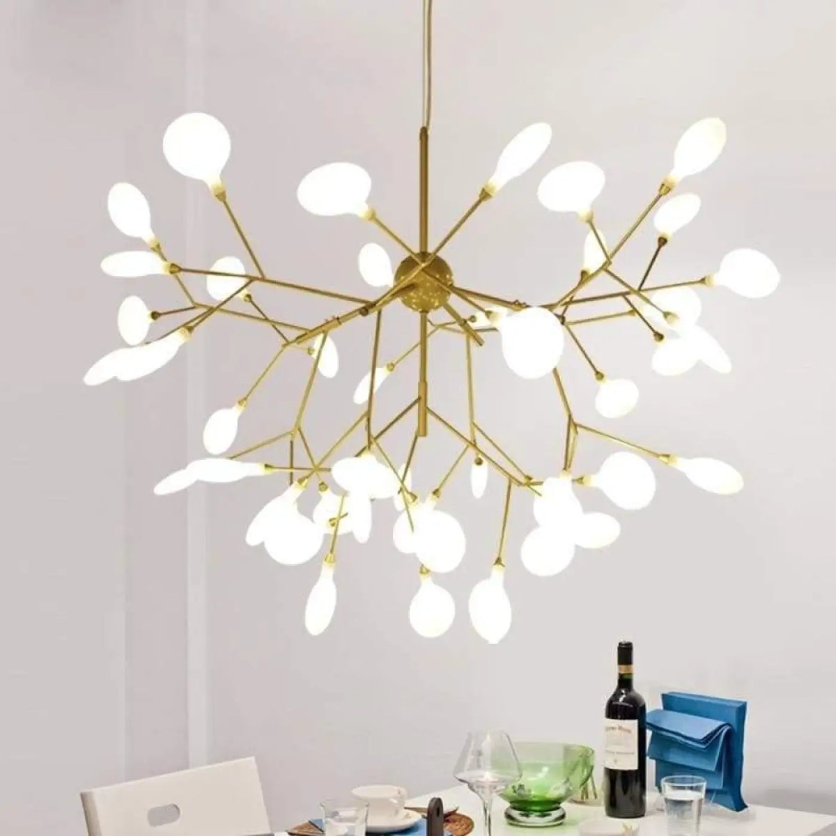 Pendelleuchte Baum Modern mit Zweigen Leuchtend