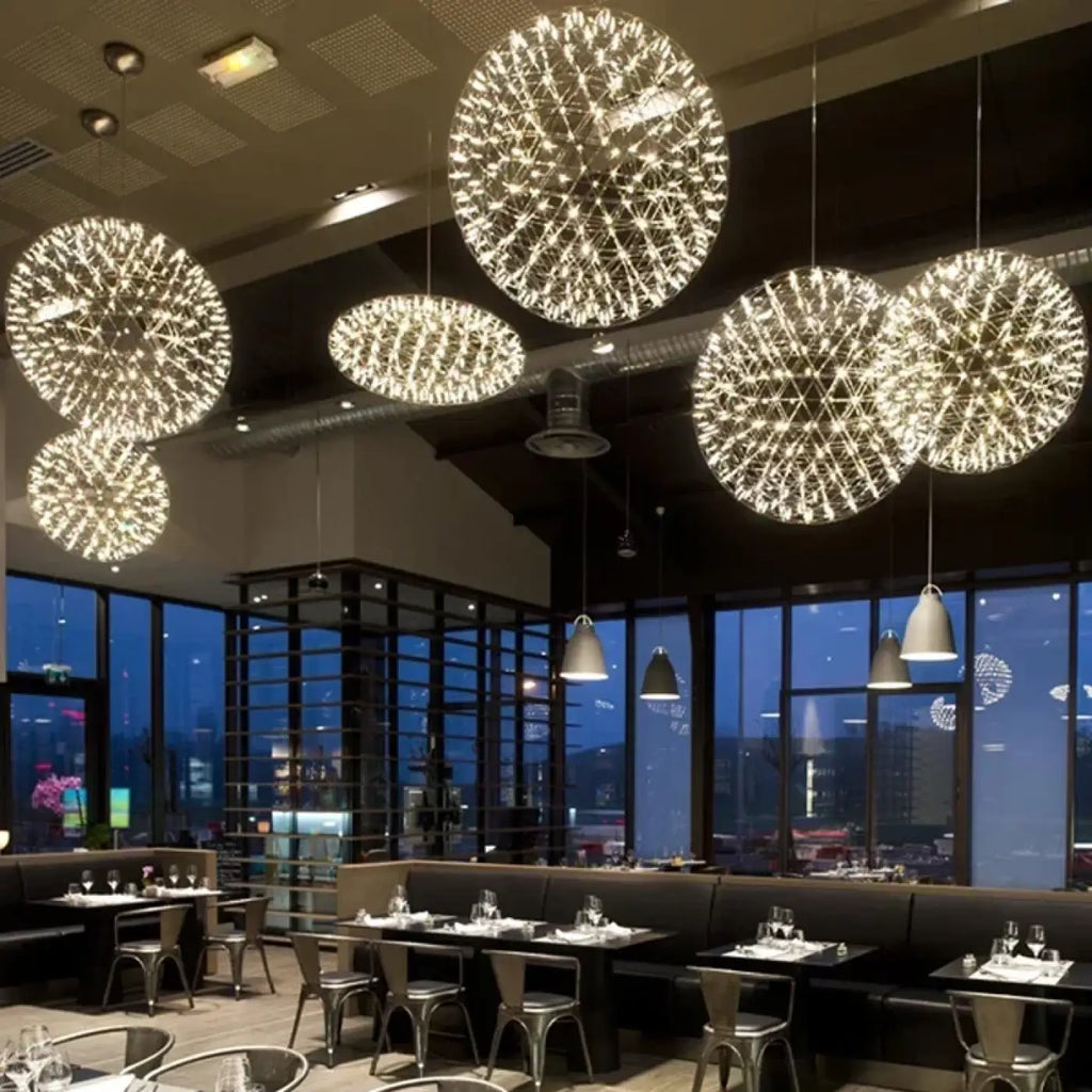 Pendelleuchte Kugel LED für Sehr Hohe Decken
