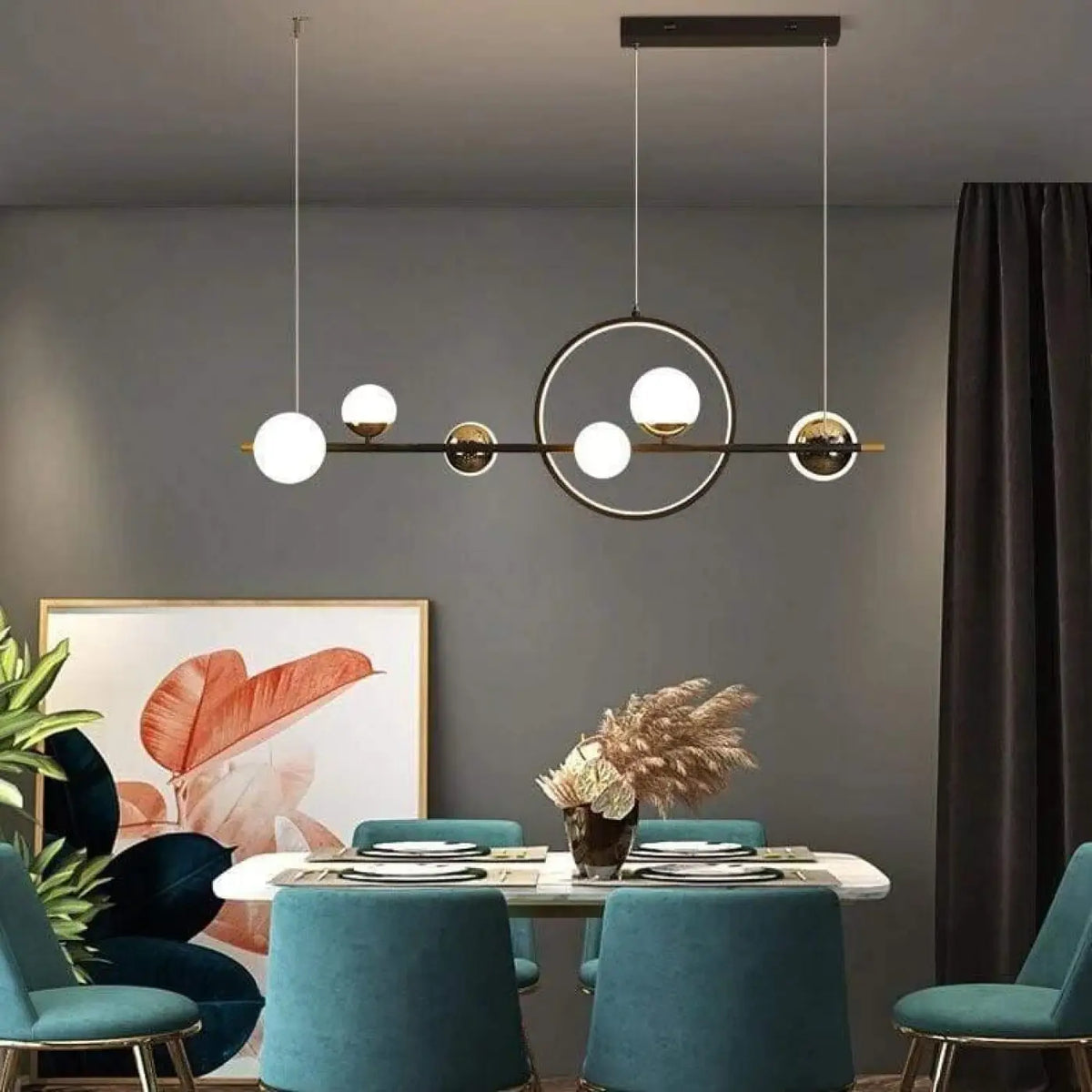 Pendelleuchte Kugel LED für Esszimmer