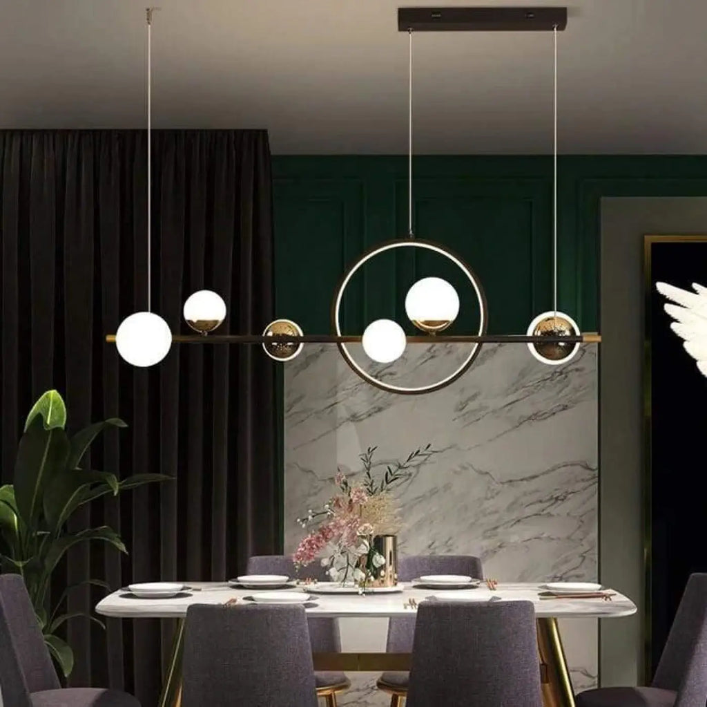 Pendelleuchte Kugel LED für Esszimmer